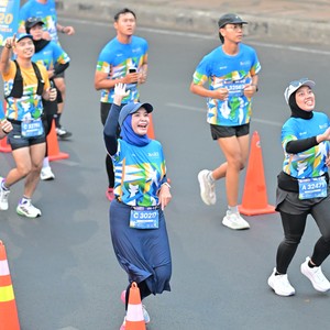 Race photo from SURABAYA ISOPLUS MARATHON 2026