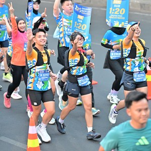 Race photo from SURABAYA ISOPLUS MARATHON 2026