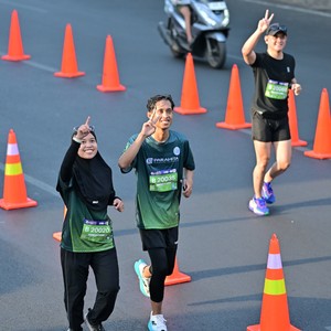 Race photo from SURABAYA ISOPLUS MARATHON 2026