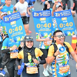 Race photo from SURABAYA ISOPLUS MARATHON 2026