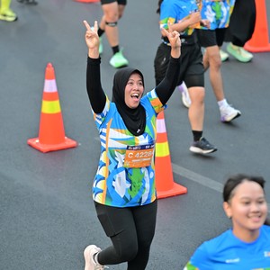 Race photo from SURABAYA ISOPLUS MARATHON 2026