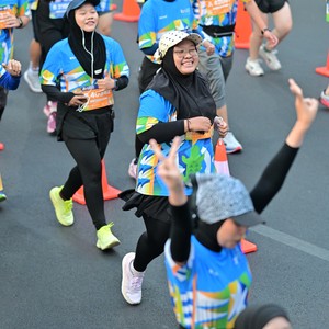 Race photo from SURABAYA ISOPLUS MARATHON 2026