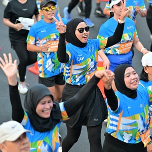 Race photo from SURABAYA ISOPLUS MARATHON 2026