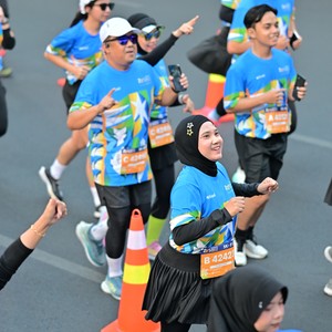 Race photo from SURABAYA ISOPLUS MARATHON 2026