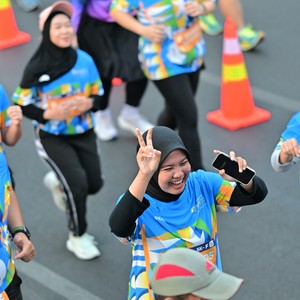 Race photo from SURABAYA ISOPLUS MARATHON 2026