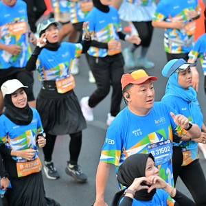 Race photo from SURABAYA ISOPLUS MARATHON 2026