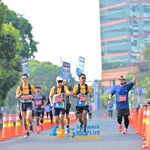 Race photo from SURABAYA ISOPLUS MARATHON 2026
