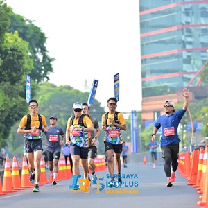 Race photo from SURABAYA ISOPLUS MARATHON 2026
