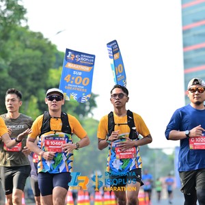 Race photo from SURABAYA ISOPLUS MARATHON 2026