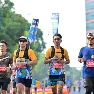 Race photo from SURABAYA ISOPLUS MARATHON 2026