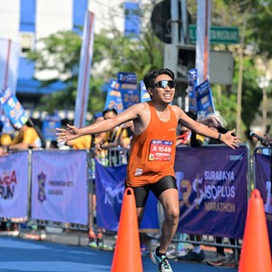 Race photo from SURABAYA ISOPLUS MARATHON 2026