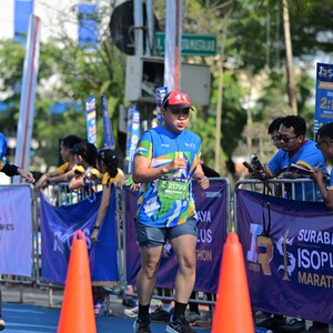 Race photo from SURABAYA ISOPLUS MARATHON 2026