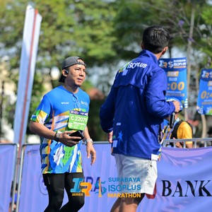 Race photo from SURABAYA ISOPLUS MARATHON 2026