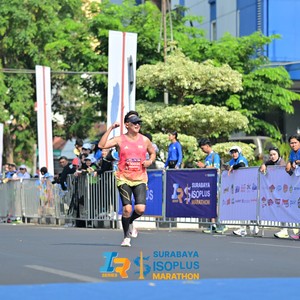 Race photo from SURABAYA ISOPLUS MARATHON 2026
