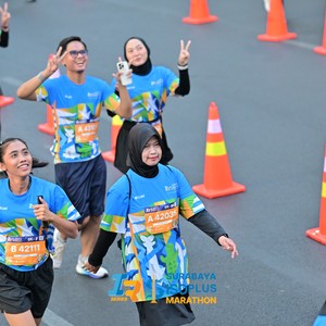 Race photo from SURABAYA ISOPLUS MARATHON 2026