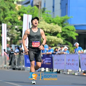 Race photo from SURABAYA ISOPLUS MARATHON 2026