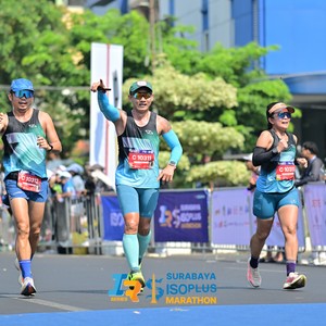 Race photo from SURABAYA ISOPLUS MARATHON 2026