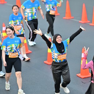 Race photo from SURABAYA ISOPLUS MARATHON 2026