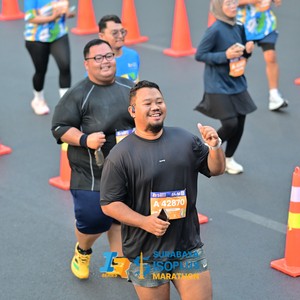 Race photo from SURABAYA ISOPLUS MARATHON 2026
