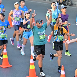 Race photo from SURABAYA ISOPLUS MARATHON 2026