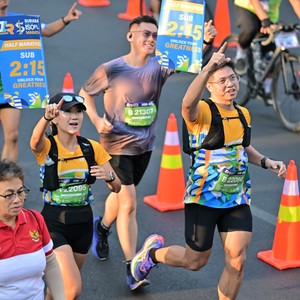 Race photo from SURABAYA ISOPLUS MARATHON 2026