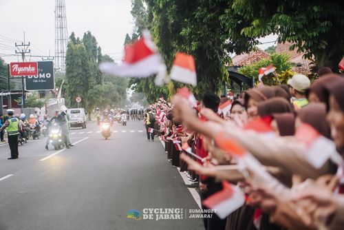 Race photo from Cycling de Jabar 2024