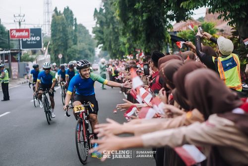 Race photo from Cycling de Jabar 2024