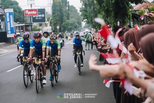 Race photo from Cycling de Jabar 2024