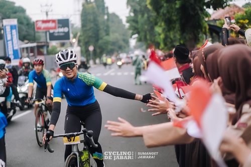 Race photo from Cycling de Jabar 2024