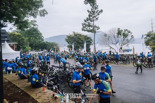 Race photo from Cycling de Jabar 2024