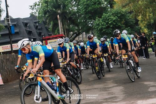 Race photo from Cycling de Jabar 2024