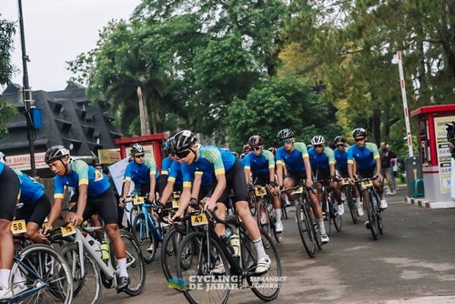 Race photo from Cycling de Jabar 2024
