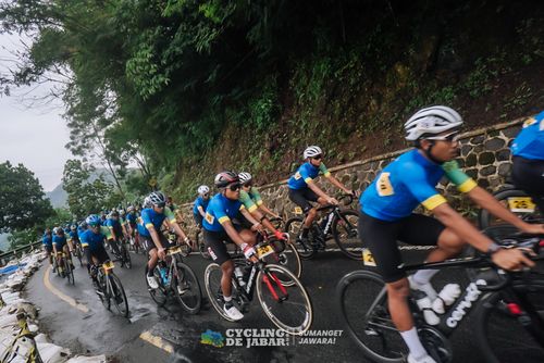 Race photo from Cycling de Jabar 2024