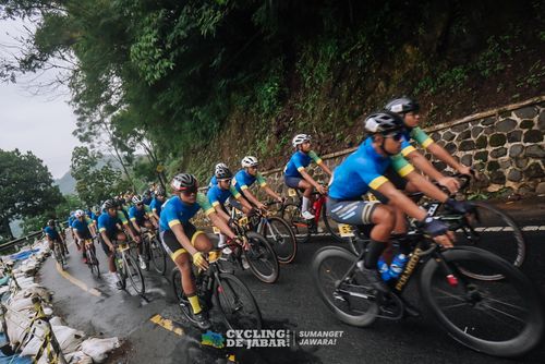 Race photo from Cycling de Jabar 2024