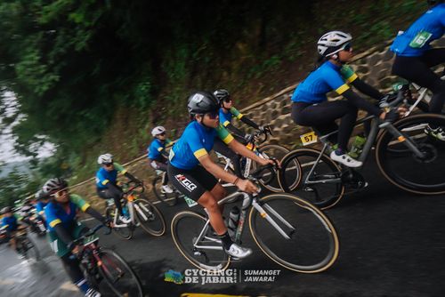 Race photo from Cycling de Jabar 2024
