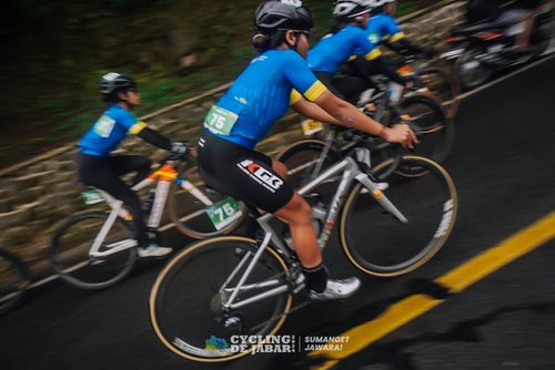 Race photo from Cycling de Jabar 2024