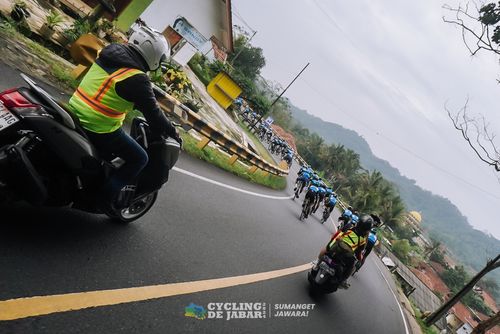 Race photo from Cycling de Jabar 2024
