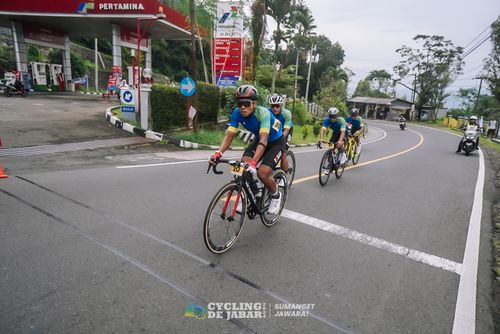 Race photo from Cycling de Jabar 2024