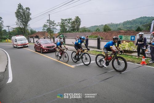 Race photo from Cycling de Jabar 2024