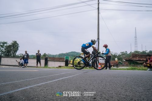 Race photo from Cycling de Jabar 2024