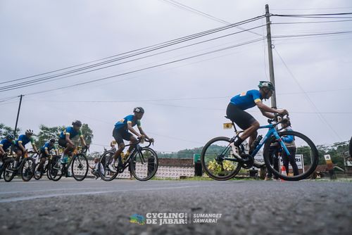 Race photo from Cycling de Jabar 2024