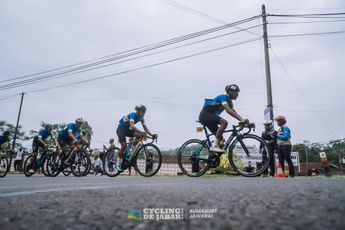 Race photo from Cycling de Jabar 2024