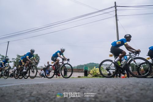 Race photo from Cycling de Jabar 2024