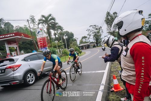 Race photo from Cycling de Jabar 2024