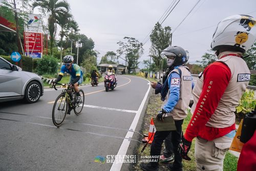 Race photo from Cycling de Jabar 2024