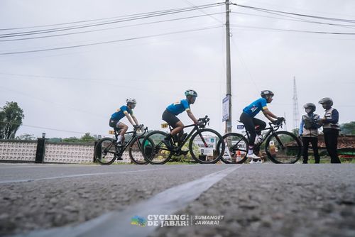 Race photo from Cycling de Jabar 2024