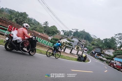 Race photo from Cycling de Jabar 2024
