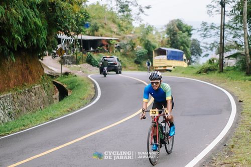 Race photo from Cycling de Jabar 2024
