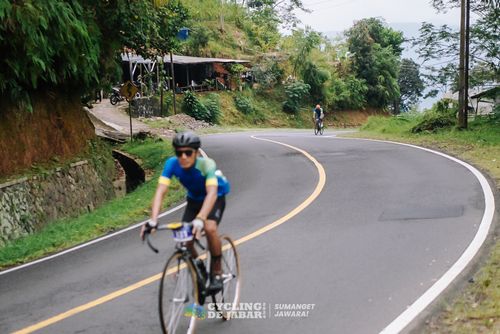 Race photo from Cycling de Jabar 2024