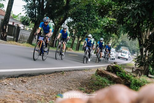 Race photo from Cycling de Jabar 2024